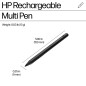 HP 705 Rechargeable Multi Pen Sort Aktiv skrivestift HP 705 Rechargeable Multi Pen Sort Aktiv skrivestift